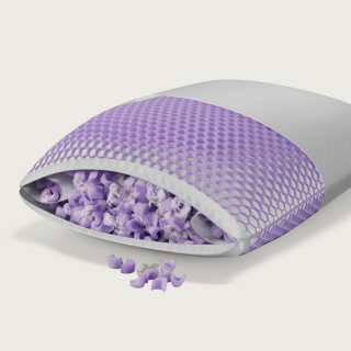 Purple Freeform Pillow image